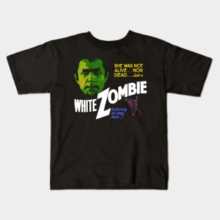 White Zombie Movie Kids T-Shirt